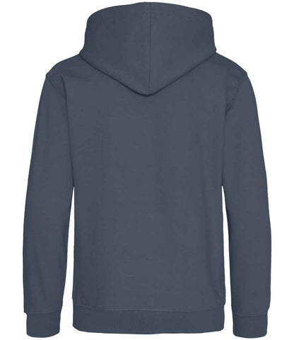 Just Hoods JH001B Airforce Blue Back -  Ready to be Embroidered and Printed by Custard Workwear - Cheap Personalised and Customised Workwear in Nottinghamshire, Derbyshire and Leicestershire
