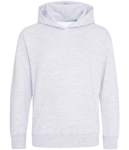 Just Hoods JH001B Ash Front -  Ready to be Embroidered and Printed by Custard Workwear - Cheap Personalised and Customised Workwear in Nottinghamshire, Derbyshire and Leicestershire