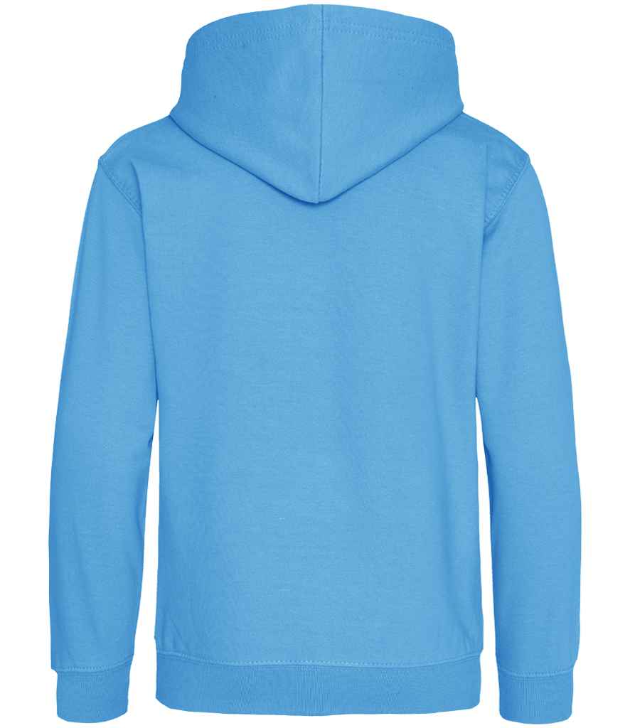 Just Hoods JH001B Hawaiian Blue Back -  Ready to be Embroidered and Printed by Custard Workwear - Cheap Personalised and Customised Workwear in Nottinghamshire, Derbyshire and Leicestershire