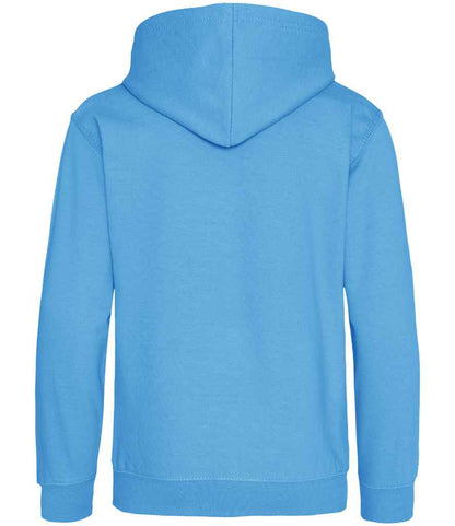 Just Hoods JH001B Hawaiian Blue Back -  Ready to be Embroidered and Printed by Custard Workwear - Cheap Personalised and Customised Workwear in Nottinghamshire, Derbyshire and Leicestershire