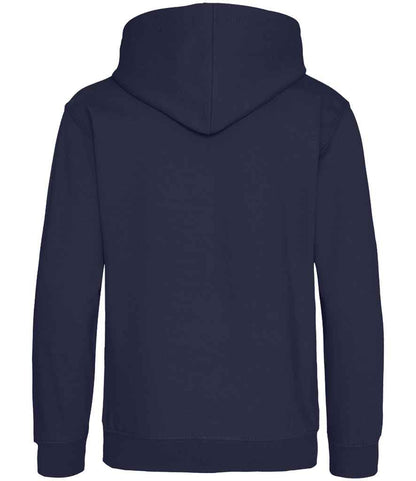 Just Hoods JH001B Oxford Navy Back -  Ready to be Embroidered and Printed by Custard Workwear - Cheap Personalised and Customised Workwear in Nottinghamshire, Derbyshire and Leicestershire