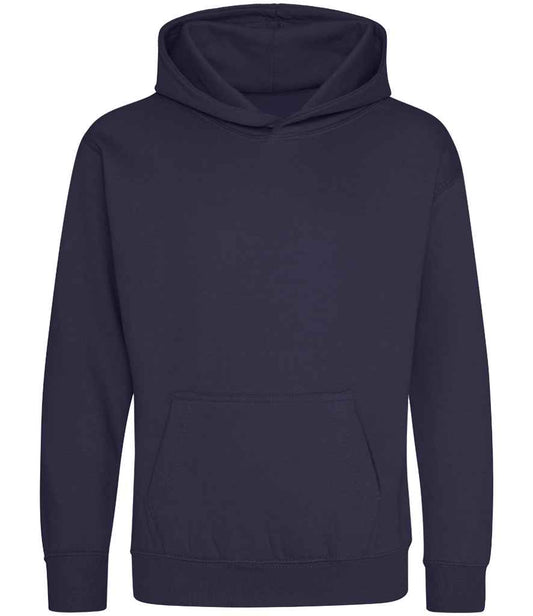 Just Hoods JH001B Oxford Navy Front -  Ready to be Embroidered and Printed by Custard Workwear - Cheap Personalised and Customised Workwear in Nottinghamshire, Derbyshire and Leicestershire