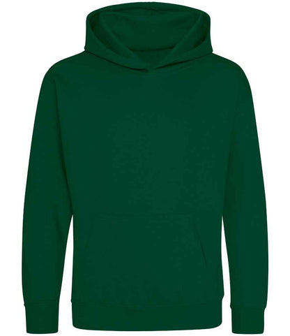 Just Hoods JH001B Rainforest Green Front -  Ready to be Embroidered and Printed by Custard Workwear - Cheap Personalised and Customised Workwear in Nottinghamshire, Derbyshire and Leicestershire