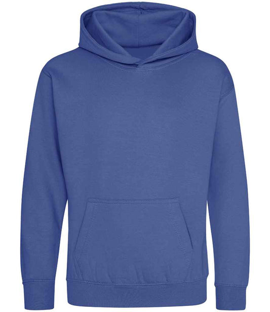 Just Hoods JH001B Royal Blue Front -  Ready to be Embroidered and Printed by Custard Workwear - Cheap Personalised and Customised Workwear in Nottinghamshire, Derbyshire and Leicestershire