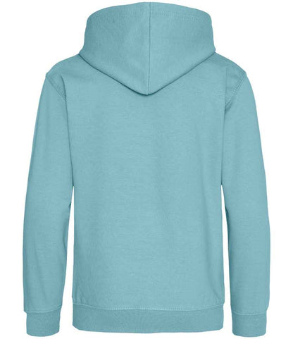 Just Hoods JH001B Seafoam Back -  Ready to be Embroidered and Printed by Custard Workwear - Cheap Personalised and Customised Workwear in Nottinghamshire, Derbyshire and Leicestershire