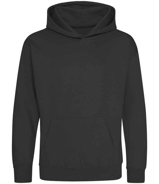 Just Hoods JH001B Storm Grey Front -  Ready to be Embroidered and Printed by Custard Workwear - Cheap Personalised and Customised Workwear in Nottinghamshire, Derbyshire and Leicestershire
