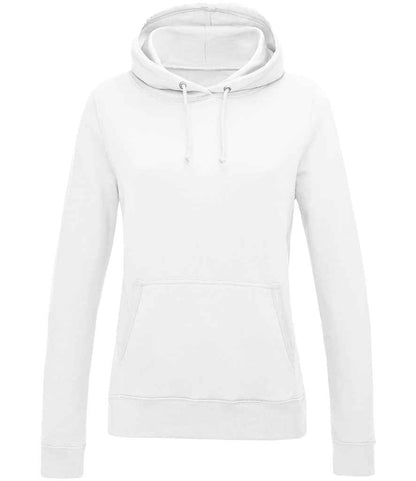 Just Hoods JH001F Arctic White Front -  Ready to be Embroidered and Printed by Custard Workwear - Cheap Personalised and Customised Workwear in Nottinghamshire, Derbyshire and Leicestershire