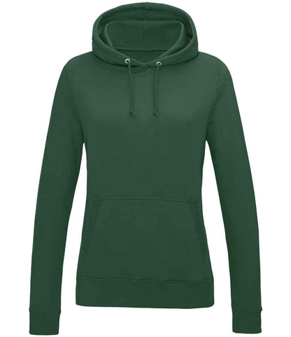 Just Hoods JH001F Bottle Green Front -  Ready to be Embroidered and Printed by Custard Workwear - Cheap Personalised and Customised Workwear in Nottinghamshire, Derbyshire and Leicestershire