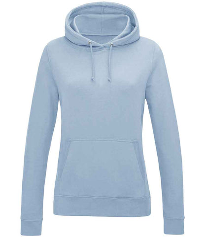 Just Hoods JH001F Sky Blue Front -  Ready to be Embroidered and Printed by Custard Workwear - Cheap Personalised and Customised Workwear in Nottinghamshire, Derbyshire and Leicestershire