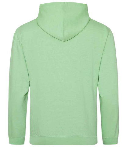 Just Hoods JH001 Apple Green Back -  Ready to be Embroidered and Printed by Custard Workwear - Cheap Personalised and Customised Workwear in Nottinghamshire, Derbyshire and Leicestershire