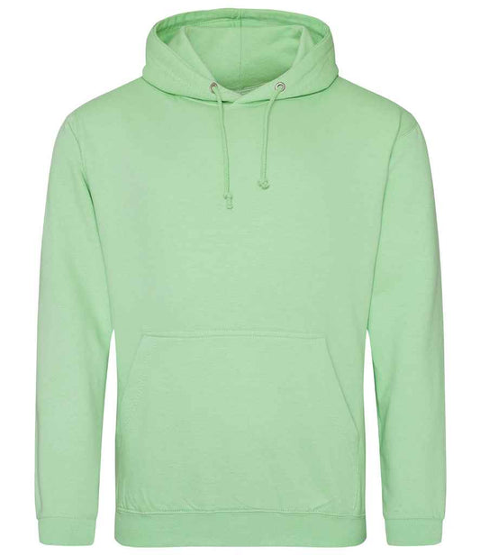 Just Hoods JH001 Apple Green Front -  Ready to be Embroidered and Printed by Custard Workwear - Cheap Personalised and Customised Workwear in Nottinghamshire, Derbyshire and Leicestershire