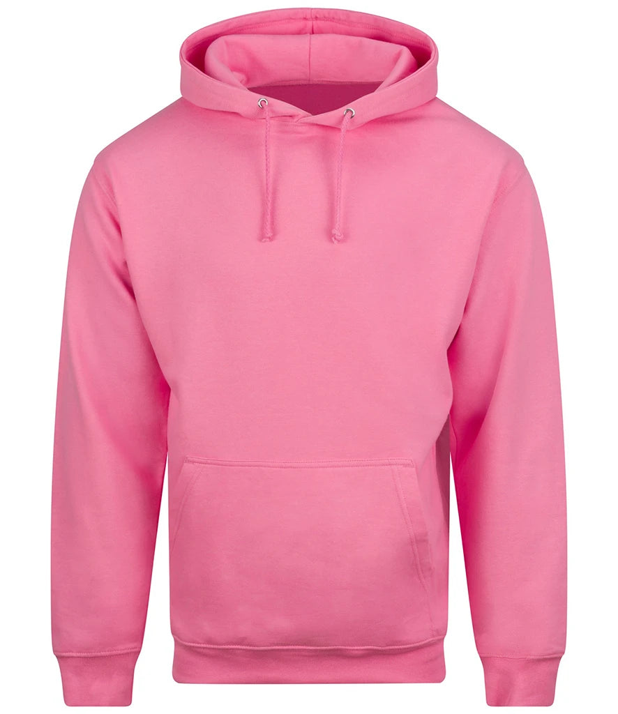 JH001 - College Hoodie | Bubblegum Pink