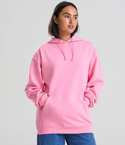 JH001 - College Hoodie | Bubblegum Pink