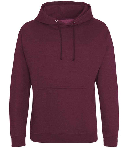 Just Hoods JH001 Burgundy Smoke Front -  Ready to be Embroidered and Printed by Custard Workwear - Cheap Personalised and Customised Workwear in Nottinghamshire, Derbyshire and Leicestershire