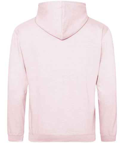Just Hoods JH001 Baby Pink Back -  Ready to be Embroidered and Printed by Custard Workwear - Cheap Personalised and Customised Workwear in Nottinghamshire, Derbyshire and Leicestershire