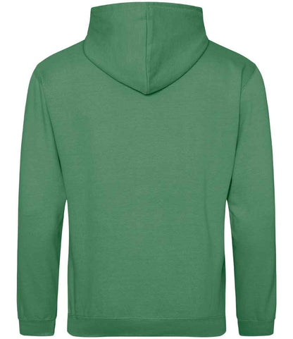 Just Hoods JH001 Cactus Green Back -  Ready to be Embroidered and Printed by Custard Workwear - Cheap Personalised and Customised Workwear in Nottinghamshire, Derbyshire and Leicestershire
