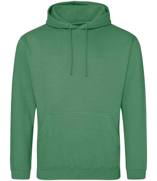 Just Hoods JH001 Cactus Green Front -  Ready to be Embroidered and Printed by Custard Workwear - Cheap Personalised and Customised Workwear in Nottinghamshire, Derbyshire and Leicestershire
