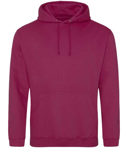 Just Hoods JH001 Cranberry Front -  Ready to be Embroidered and Printed by Custard Workwear - Cheap Personalised and Customised Workwear in Nottinghamshire, Derbyshire and Leicestershire