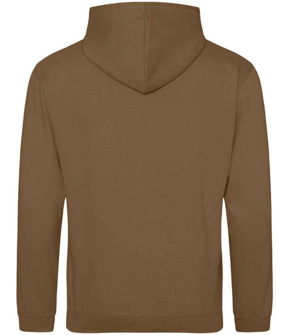 Just Hoods JH001 Caramel Toffee Back -  Ready to be Embroidered and Printed by Custard Workwear - Cheap Personalised and Customised Workwear in Nottinghamshire, Derbyshire and Leicestershire