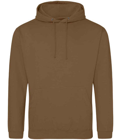Just Hoods JH001 Caramel Toffee Front -  Ready to be Embroidered and Printed by Custard Workwear - Cheap Personalised and Customised Workwear in Nottinghamshire, Derbyshire and Leicestershire