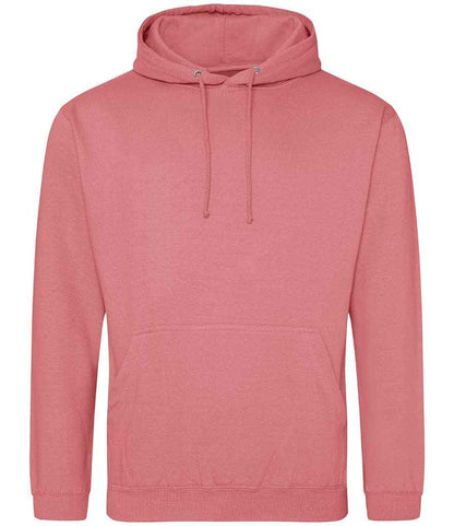 Just Hoods JH001 Dusty Rose Front -  Ready to be Embroidered and Printed by Custard Workwear - Cheap Personalised and Customised Workwear in Nottinghamshire, Derbyshire and Leicestershire