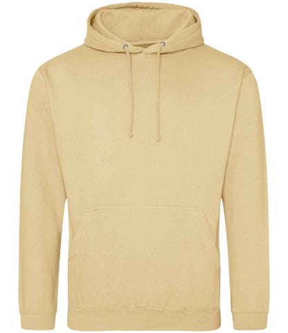 Just Hoods JH001 Desert Sand Front -  Ready to be Embroidered and Printed by Custard Workwear - Cheap Personalised and Customised Workwear in Nottinghamshire, Derbyshire and Leicestershire