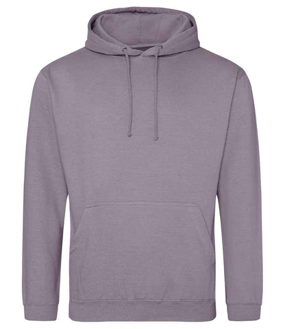 Just Hoods JH001 Dusty Lilac Front -  Ready to be Embroidered and Printed by Custard Workwear - Cheap Personalised and Customised Workwear in Nottinghamshire, Derbyshire and Leicestershire