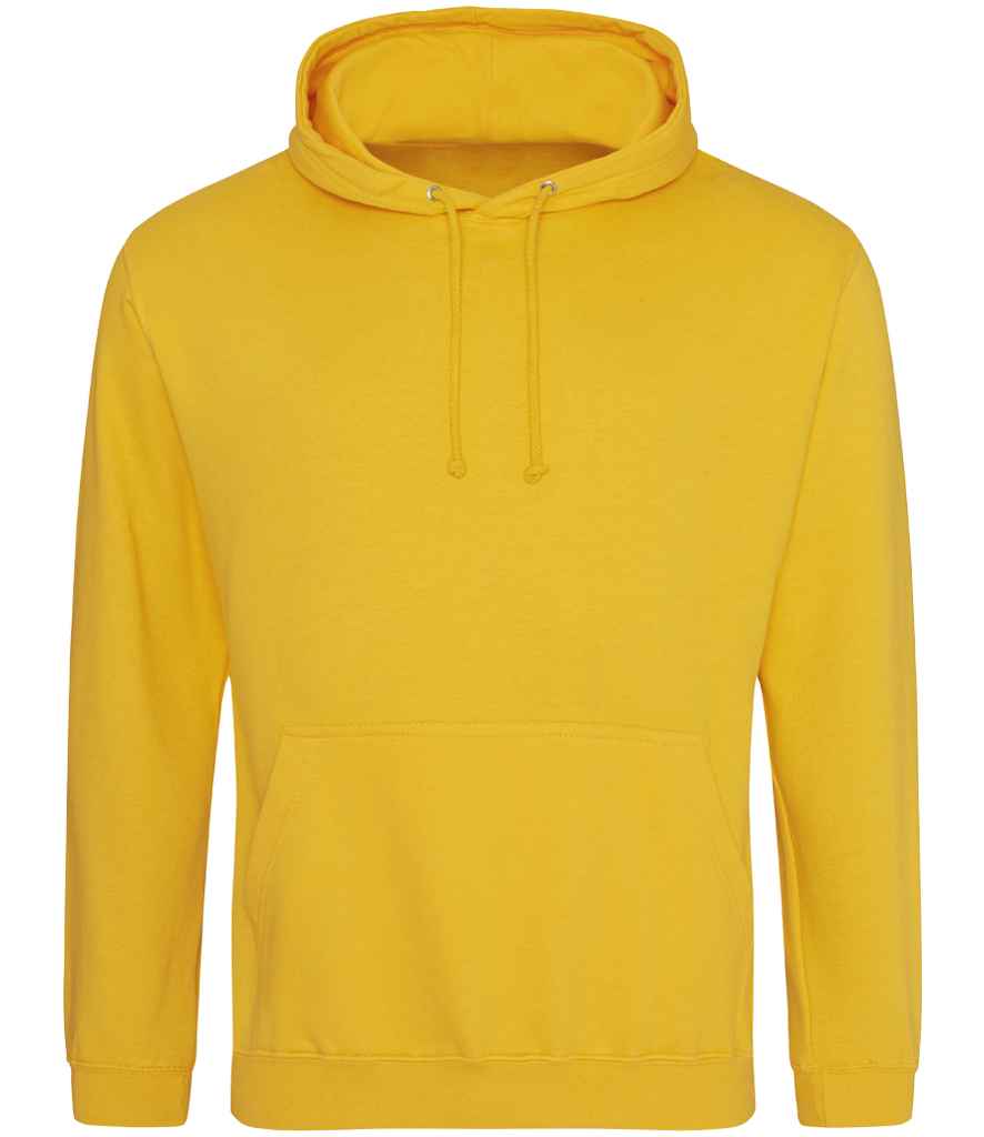 Just Hoods JH001 Gold Front -  Ready to be Embroidered and Printed by Custard Workwear - Cheap Personalised and Customised Workwear in Nottinghamshire, Derbyshire and Leicestershire