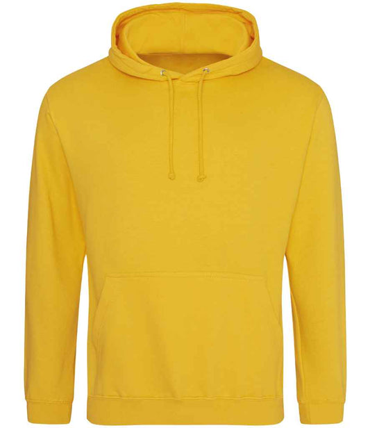 Just Hoods JH001 Gold Front -  Ready to be Embroidered and Printed by Custard Workwear - Cheap Personalised and Customised Workwear in Nottinghamshire, Derbyshire and Leicestershire
