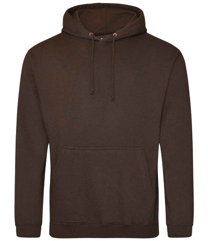 Just Hoods JH001 Hot Chocolate Front -  Ready to be Embroidered and Printed by Custard Workwear - Cheap Personalised and Customised Workwear in Nottinghamshire, Derbyshire and Leicestershire