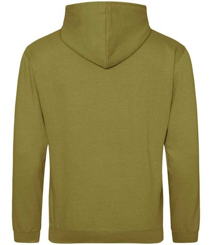 Just Hoods JH001 Khaki Back -  Ready to be Embroidered and Printed by Custard Workwear - Cheap Personalised and Customised Workwear in Nottinghamshire, Derbyshire and Leicestershire