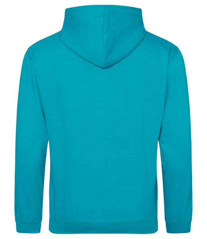 Just Hoods JH001 Lagoon Blue Back -  Ready to be Embroidered and Printed by Custard Workwear - Cheap Personalised and Customised Workwear in Nottinghamshire, Derbyshire and Leicestershire