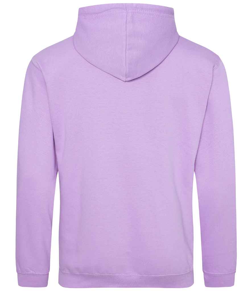 Just Hoods JH001 Lavender Back -  Ready to be Embroidered and Printed by Custard Workwear - Cheap Personalised and Customised Workwear in Nottinghamshire, Derbyshire and Leicestershire