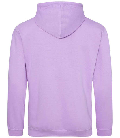 Just Hoods JH001 Lavender Back -  Ready to be Embroidered and Printed by Custard Workwear - Cheap Personalised and Customised Workwear in Nottinghamshire, Derbyshire and Leicestershire