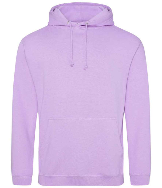Just Hoods JH001 Lavender Front -  Ready to be Embroidered and Printed by Custard Workwear - Cheap Personalised and Customised Workwear in Nottinghamshire, Derbyshire and Leicestershire