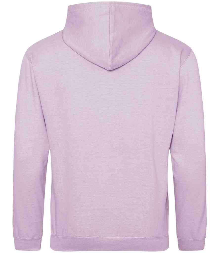 Just Hoods JH001 Lilac Back -  Ready to be Embroidered and Printed by Custard Workwear - Cheap Personalised and Customised Workwear in Nottinghamshire, Derbyshire and Leicestershire