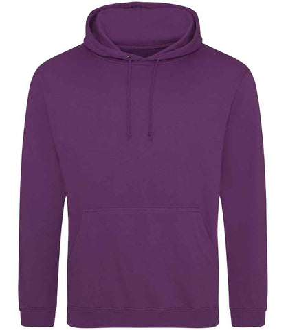 Just Hoods JH001 Magenta Magic Front -  Ready to be Embroidered and Printed by Custard Workwear - Cheap Personalised and Customised Workwear in Nottinghamshire, Derbyshire and Leicestershire
