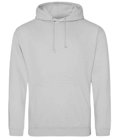 Just Hoods JH001 Moondust Grey Front -  Ready to be Embroidered and Printed by Custard Workwear - Cheap Personalised and Customised Workwear in Nottinghamshire, Derbyshire and Leicestershire