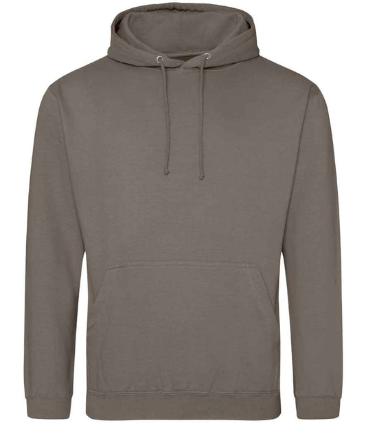 Just Hoods JH001 Natural Clay Front -  Ready to be Embroidered and Printed by Custard Workwear - Cheap Personalised and Customised Workwear in Nottinghamshire, Derbyshire and Leicestershire