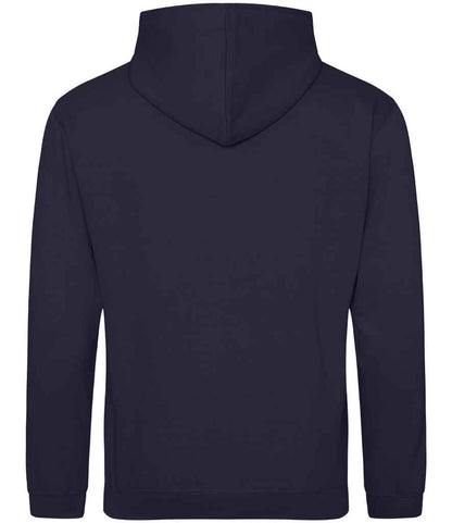 Just Hoods JH001 New French Navy Back -  Ready to be Embroidered and Printed by Custard Workwear - Cheap Personalised and Customised Workwear in Nottinghamshire, Derbyshire and Leicestershire