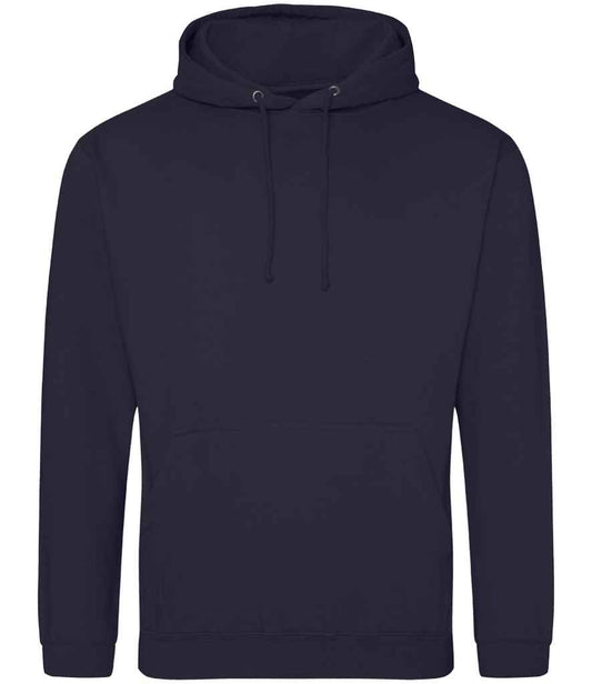 Just Hoods JH001 New French Navy Front -  Ready to be Embroidered and Printed by Custard Workwear - Cheap Personalised and Customised Workwear in Nottinghamshire, Derbyshire and Leicestershire