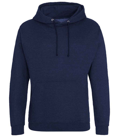 Just Hoods JH001 Navy Smoke Front -  Ready to be Embroidered and Printed by Custard Workwear - Cheap Personalised and Customised Workwear in Nottinghamshire, Derbyshire and Leicestershire