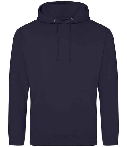 Just Hoods JH001 Oxford Navy Front -  Ready to be Embroidered and Printed by Custard Workwear - Cheap Personalised and Customised Workwear in Nottinghamshire, Derbyshire and Leicestershire