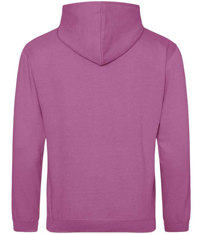 Just Hoods JH001 Pinky Purple Back -  Ready to be Embroidered and Printed by Custard Workwear - Cheap Personalised and Customised Workwear in Nottinghamshire, Derbyshire and Leicestershire