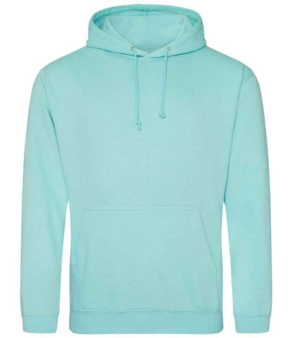 Just Hoods JH001 Peppermint Front -  Ready to be Embroidered and Printed by Custard Workwear - Cheap Personalised and Customised Workwear in Nottinghamshire, Derbyshire and Leicestershire