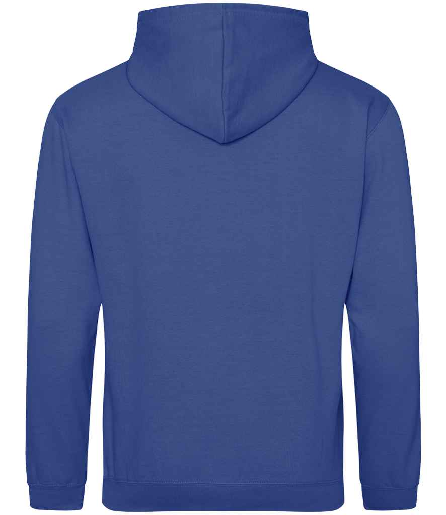 Just Hoods JH001 Royal Blue Back -  Ready to be Embroidered and Printed by Custard Workwear - Cheap Personalised and Customised Workwear in Nottinghamshire, Derbyshire and Leicestershire