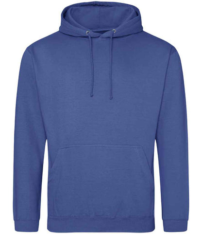 Just Hoods JH001 Royal Blue Front -  Ready to be Embroidered and Printed by Custard Workwear - Cheap Personalised and Customised Workwear in Nottinghamshire, Derbyshire and Leicestershire
