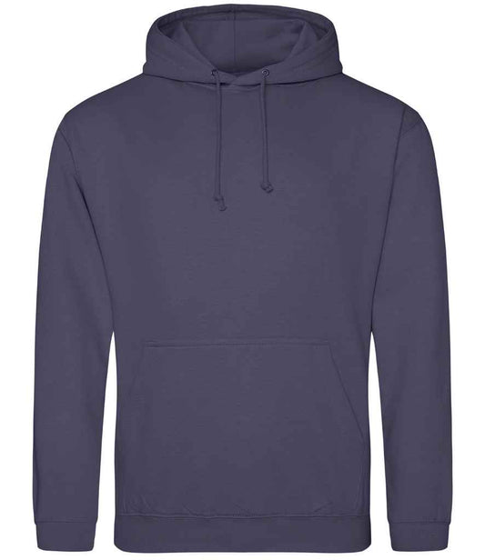 Just Hoods JH001 Shark Grey Front -  Ready to be Embroidered and Printed by Custard Workwear - Cheap Personalised and Customised Workwear in Nottinghamshire, Derbyshire and Leicestershire
