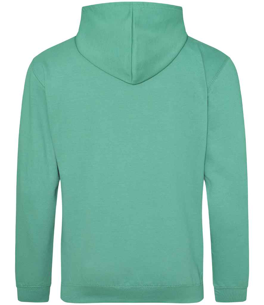 Just Hoods JH001 Spring Green Back -  Ready to be Embroidered and Printed by Custard Workwear - Cheap Personalised and Customised Workwear in Nottinghamshire, Derbyshire and Leicestershire