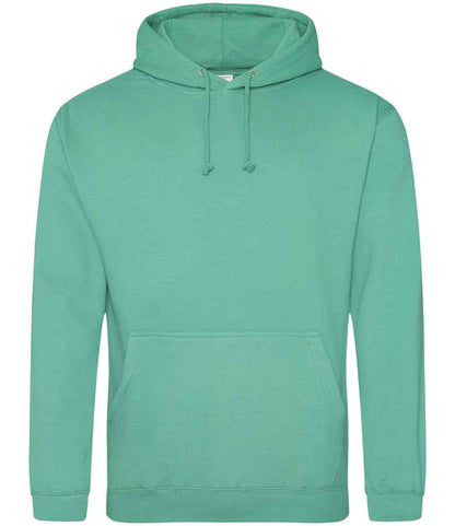 Just Hoods JH001 Spring Green Front -  Ready to be Embroidered and Printed by Custard Workwear - Cheap Personalised and Customised Workwear in Nottinghamshire, Derbyshire and Leicestershire
